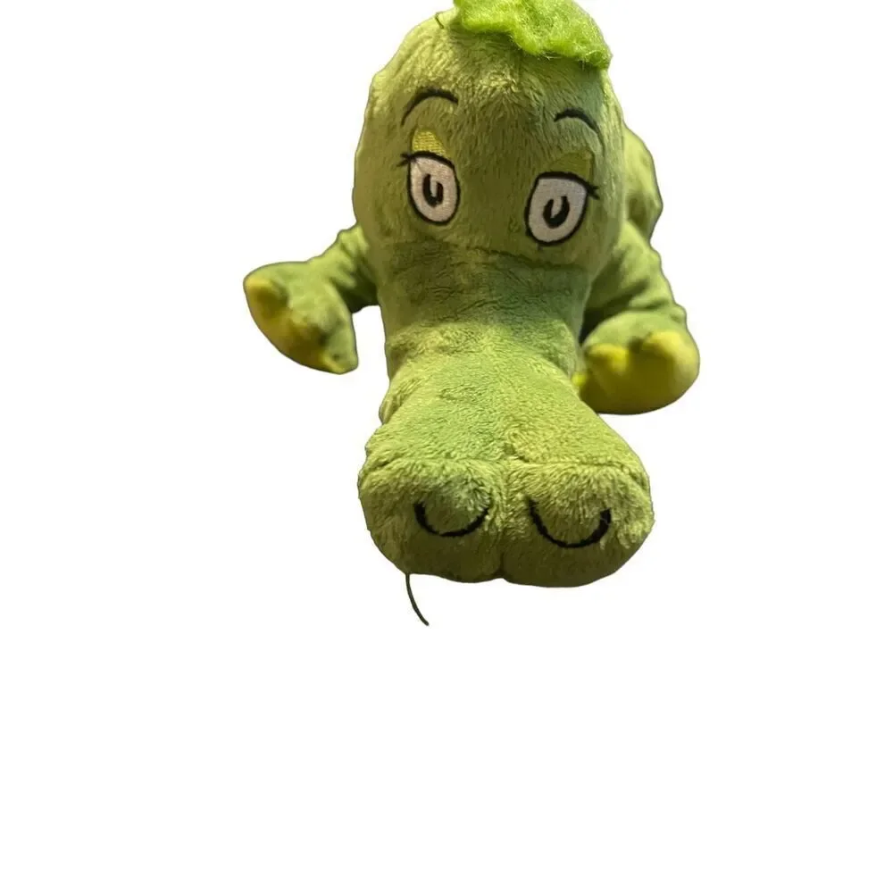Kohls Cares Green Dr. Seuss Alligator Green ABC Crocoldile Plush Stuffed 21